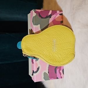 Vintage COACH Pear Coin Purse